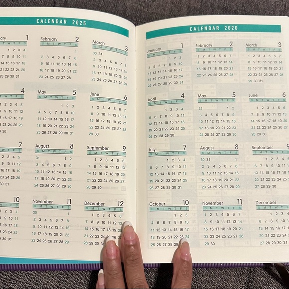 2025 Sanrio A5 Daily Planner - 400 Pages Cinnamoroll - Picture 11 of 12
